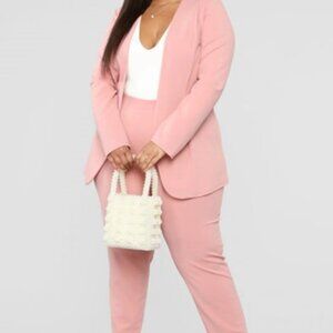 Fashion Nova "Payin' it Forward" Blazer Set